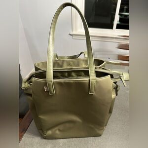 BEIS Sage Green Women's Tote Bag